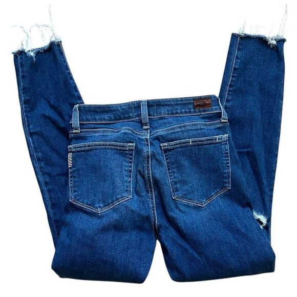 Womens Paige Verdugo Ankle Roadhouse Destructed Distrssed Jeans - Sz 27 - Picture 4 of 4